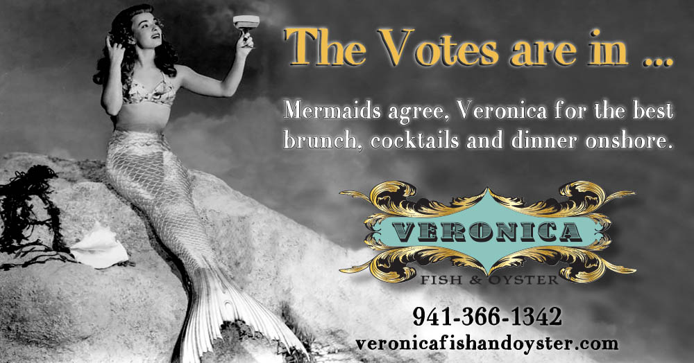 Veronica Fish & Oyster Full Page Ad